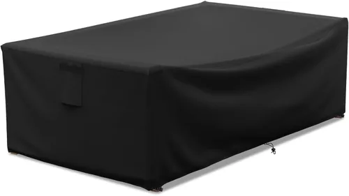 Vista 11 de Cubiertas para muebles de patio STARTWO impermeables, resistentes a los rayos UV, resistentes a los desgarros, resistentes para 7-12 asientos