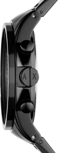 Vista 2 de Reloj cronógrafo Armani Exchange AX para hombre con correa de cuero, acero inoxidable o silicona