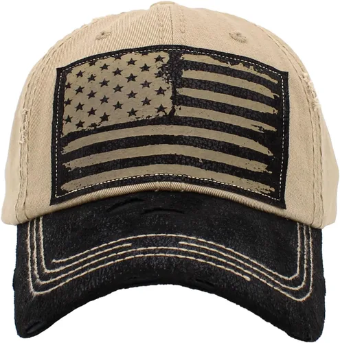 Vista 52 de KBETHOS Tactical Operator Collection USA Fishing Mesh Ballcap Flag Patch America Outdoors Trucker Baseball Cap