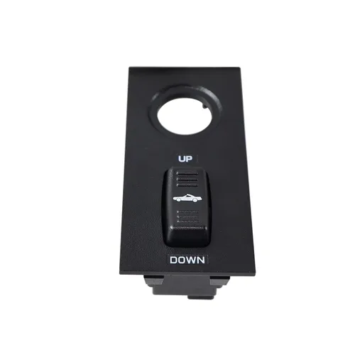 Vista 2 de Panel de interruptores superior convertible negro con interruptor compatible con Chevy Camaro 1994 1995 1996 Reemplazo para 10195571
