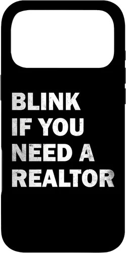 Vista 22 de Blink If You Need A Realtor Real Estate Agent Dad Men Women Case for iPhone 17