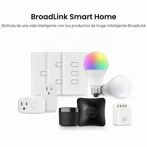 Vista 6 de BroadLink Interruptor de luz inteligente, no requiere cable neutro, un solo polo con aplicación y control de voz, interruptor temporizador táctil