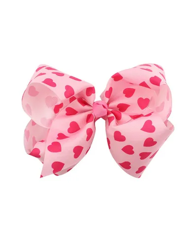 Vista 14 de Pinzas para el pelo para niñas, horquillas para el cabello con lazo para San Valentín, JHV14 (juego de 3 piezas)