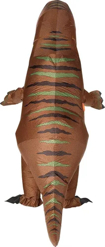 Vista 2 de Fun World Disfraz inflable de Halloween para adultos T-Rex