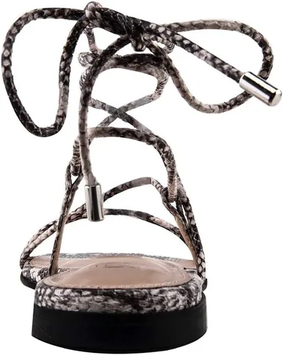 Vista 4 de The Drop Women's Samantha Flat Strappy Lace-up Sandal