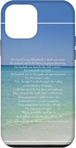 Vista 16 de Psalm 23 Beautiful Christian Beach - Funda para iPhone 17