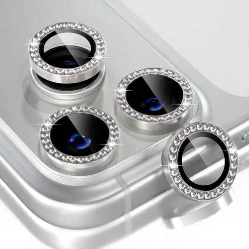Vista 427 de Choiche Compatible para iPhone 16 Pro/iPhone 16 Pro Max Protector de Lente de Cámara, Vidrio Templado 9H Protector de Pantalla de Cubierta de Cámara