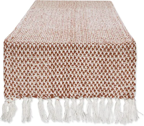 Vista 26 de DII Woven Basics Collection - Camino de mesa de punto 100% algodón, 15 x 72 pulgadas, aguamarina