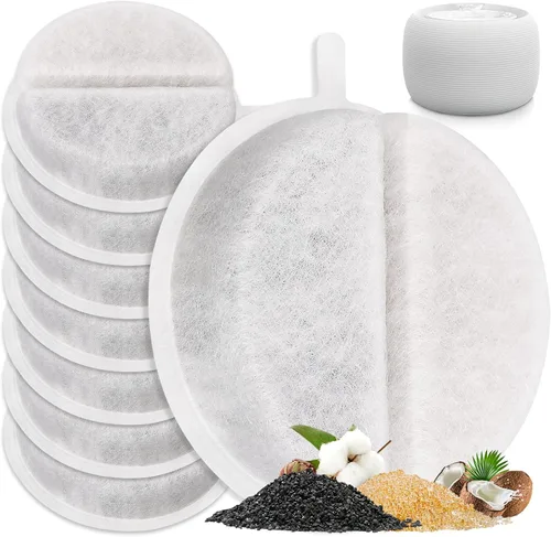 Vista 8 de Repuesto de filtro de fuente para gatos, paquete de 4 filtros de fuente de agua para mascotas, filtro de fuente de agua para gatos Lite & Premium