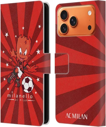 Vista 21 de Head Case Designs Officially Licensed AC Milan Dream Big Children Leather Wallet Case Compatible with Apple iPhone 11