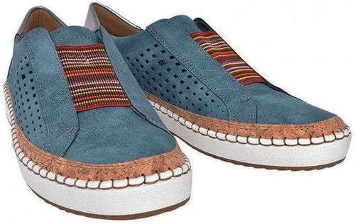 Vista 2 de NLOMOCT Tenis de moda para mujer transpirables para ocio casuales deportivos mocasines para caminar