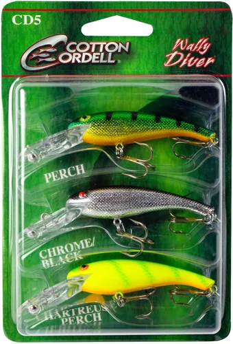 Vista 29 de Cotton Cordell Wally Diver Walleye Crankbait Señuelo de pesca