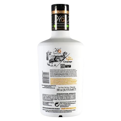 Vista 2 de HACIENDA GUZMÁN - Aceite de Oliva Virgen Extra Bio Mezcla de Manzanilla, Hojiblanca y Arbequina. Perfecto para cocinar, hornear y aderezo