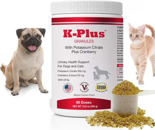 Vista 17 de K-Plus Citrato de Potasio Plus Suplemento de Arándano para Perros - Remedio para UTI Tabletas Masticables - Apoya la Salud de la Vejiga - Para Todas