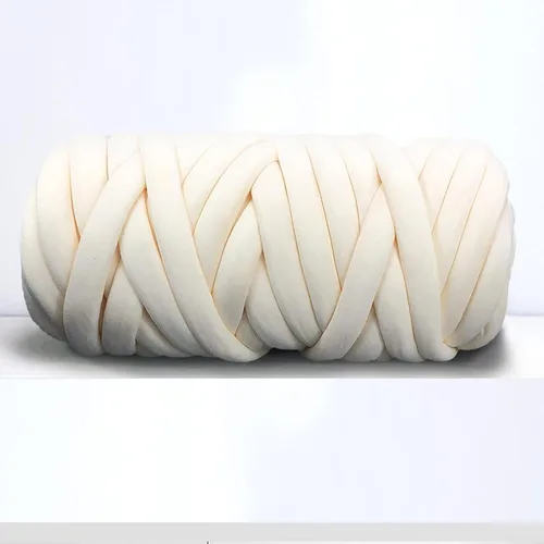 Vista 11 de Hilo grueso para tejido de brazo gigante para manta de nudo trenzado, hilo grueso jumbo tuerce tubular Ya rn suave extra grueso Yar n, tejido Gris
