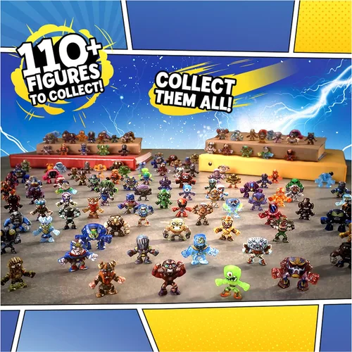 Vista 5 de Million Warriors, Paquete de 40 figuras coleccionables, guerrero raro garantizado, juguetes sorpresa para niños y niñas a partir de 5 años