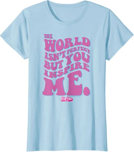 Vista 23 de Barbie Camiseta The Movie - You Inspire Me, Negro