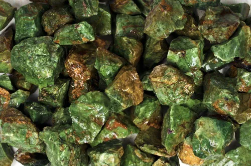 Vista 26 de Fantasia Materiales: 1 lb Amazonita Piedras en bruto de Madagascar