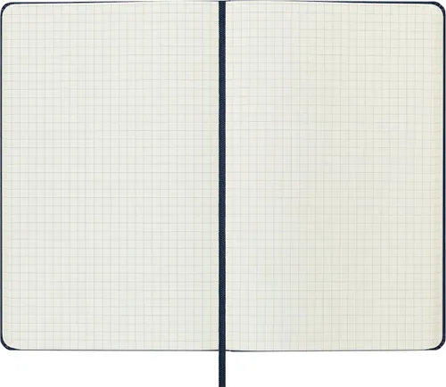 Vista 6 de Moleskine - Cuaderno clásico con tapa dura, grande (5 x 8.25 pulgadas), cuadriculado, azul zafiro, 240 páginas