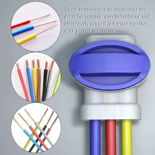 Vista 5 de 3 conectores de alambre,Conector de cable sellado resistente a la humedad para cable de cobre sólido,IDC 314-Box - Conectores de coleta