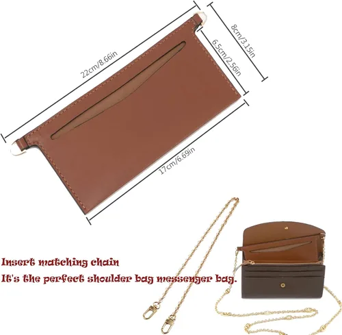 Vista 2 de Lckaey Kit de bolso para bolsa Sarah Emilie Cartera desmontable bolsa organizador