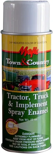 Vista 15 de Majic Paints 8-20965-8 Tractor & Implementación Spray Pintura Esmalte Aerosol, A.C. Naranja