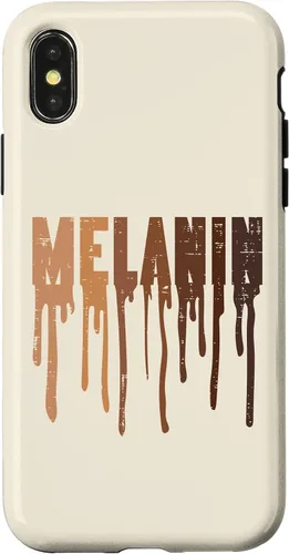 Vista 4 de Funda de regalo para iPhone 14 Goteando Melanina Black African Pride Black Lives Matter