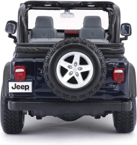 Vista 5 de Vehículo Maistom Jeep Wrangler Rubicon forjado, Azul metálico