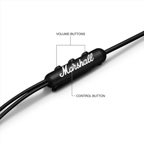 Vista 7 de Auriculares con cable USB-C Marshall Mode – Micrófono incorporado, ajuste personalizable, cable resistente a enredos y controladores dinámicos