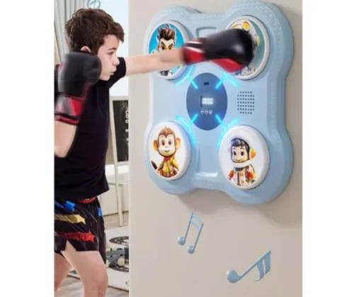 Vista 4 de Máquina De Boxeo Bluetooth Para Niños