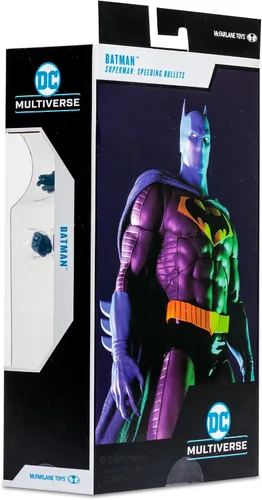 Vista 2 de McFarlane Toys - DC Multiverse 7IN - Batman (balas de velocidad), multicolor
