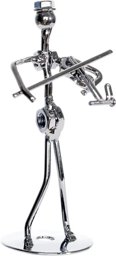Vista 9 de Home Decor - Alambres y tornillos de hierro fundido, estatua/figura (reproductor de cello)