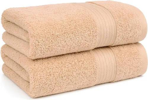Vista 8 de Ample Decor Toalla de mano de 18 x 28 pulgadas, paquete de 6, 600 GSM, 100% algodón, certificado Oeko Tex, suave, absorbente, gruesa, duradera Beige