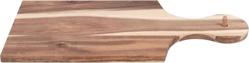 Vista 2 de Glory Haus Tabla rectangular de acacia para embutidos – Tablas de queso de 10 x 22 pulgadas perfectas para Navidad, Halloween, regalos de boda