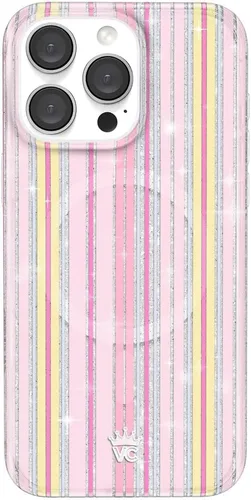 Vista 167 de VELVET CAVIAR Funda compatible con MagSafe para iPhone 15, probada en caídas de 10 pies, estampado de leopardo y amatista morada