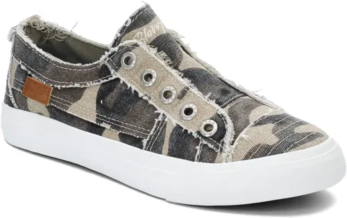 Vista 71 de Blowfish Malibu Maxine Zapatilla de deporte para mujer Ahi Tuna Smoked - Lienzo de 16 onzas