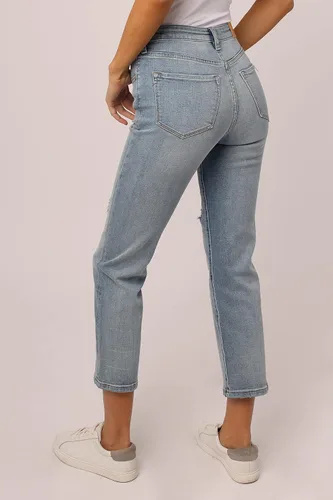 Vista 3 de DEAR JOHN Frankie jeans de mujer de pierna recta de tiro alto