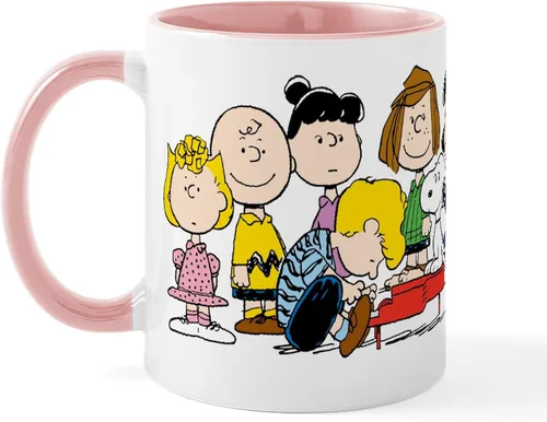 Vista 7 de CafePress Peanuts Gang Music Mugs Taza de café de cerámica de 11 oz (11.0 fl oz)