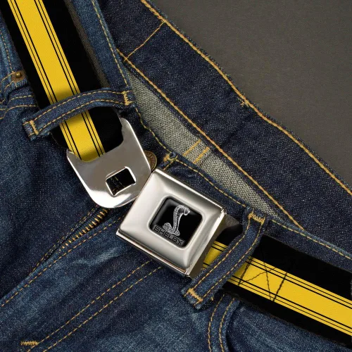 Vista 2 de SHELBY GT 500Cobra Box Stripe NegroAmarillo - 1.0" de ancho - 20-36 pulgadas de largo