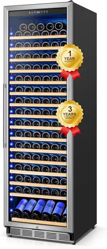 Vista 31 de Refrigerador de bebidas de 17 pulgadas de ancho – Enfriador de bebidas para 126 latas con puerta de vidrio Mini refrigerador de cerveza