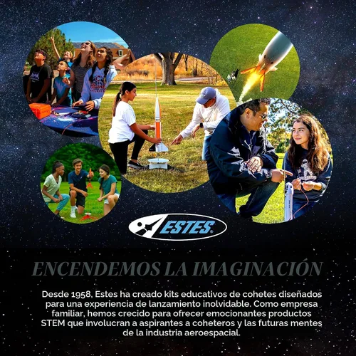 Vista 7 de Estes 1403, juego de lanzamiento de Riptide