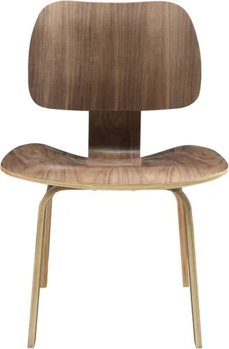 Vista 11 de Modway Fathom Mid-Century Moderna Contrachapado Moldeado Dos Sillas de Cocina y Comedor en Natural