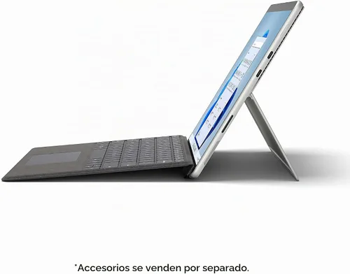 Vista 6 de Microsoft Surface Pro 8 - Pantalla táctil de 13 pulgadas, Intel Evo Platform, Core i5, memoria de 8 GB, SSD de 256 GB. Solo dispositivo, grafito