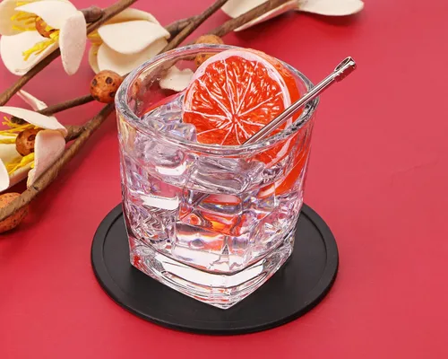 Vista 6 de ONLYKXY 3 posavasos de silicona de 3.93 pulgadas, posavasos redondos para bebidas, café, té (negro)