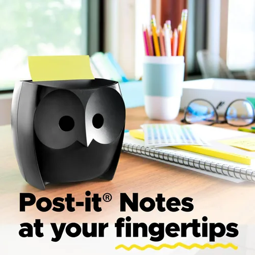 Vista 8 de Post-it Notas emergentes súper adhesivas, 3 x 3 pulgadas, 12 blocs, 2 veces el poder de adherencia, amarillo canario, reciclable (R330-12SSC)