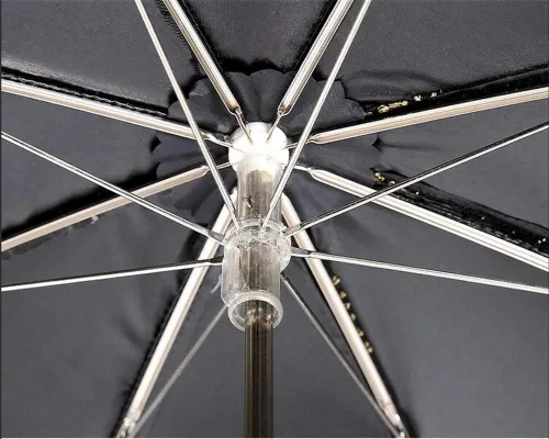 Vista 5 de Honeystore Parasol de viaje plegable Brolly Anti-UV Sombrilla Vintage