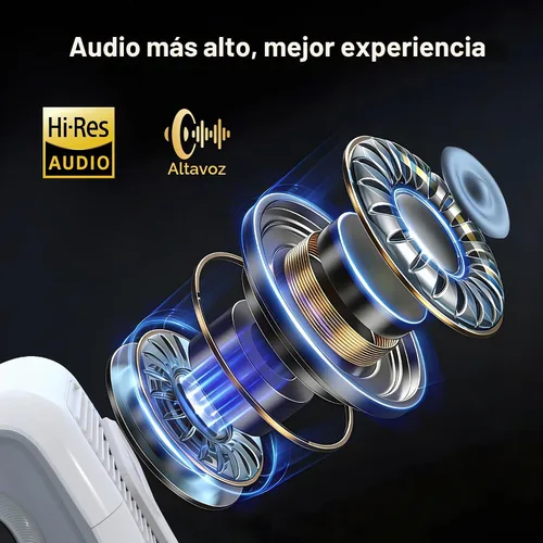 Vista 5 de Proyector Mini Inteligente Nativo 1080P con WiFi 6 Bluetooth 5.4, Full HD 4K compatible con enfoque automático y Keystone, aplicaciones integradas