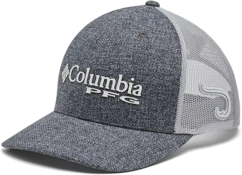 Vista 247 de Columbia Gorra de bola de malla Bandera antigua de malva/blanco/pescado
