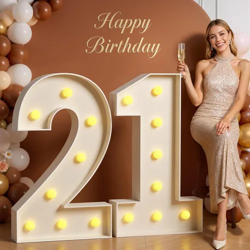 Vista 84 de Kit de tablero de espuma precortada de espuma precortada para 7º y 70º cumpleaños con números 7 grandes de 3 pies Número 7