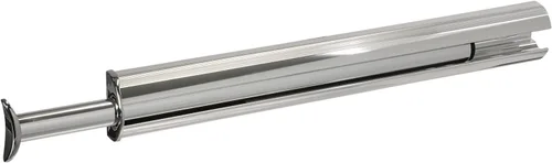 Vista 7 de TAG Hardware - Barra de valet de 11 3/4 pulgadas de largo para armario (negro)